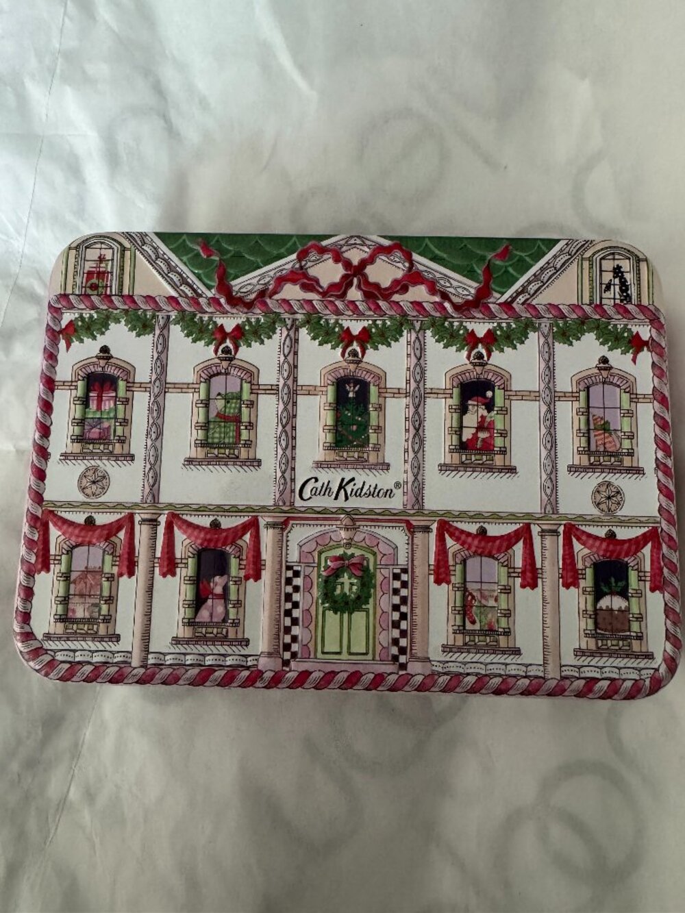 NWOT Cath Kidston Christmas Lip Balm and Hand Cream Set in Keep Sake Tin Box